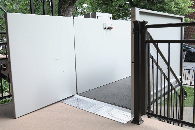 AmeriGlide Nano Vertical Platform Lift-Residential